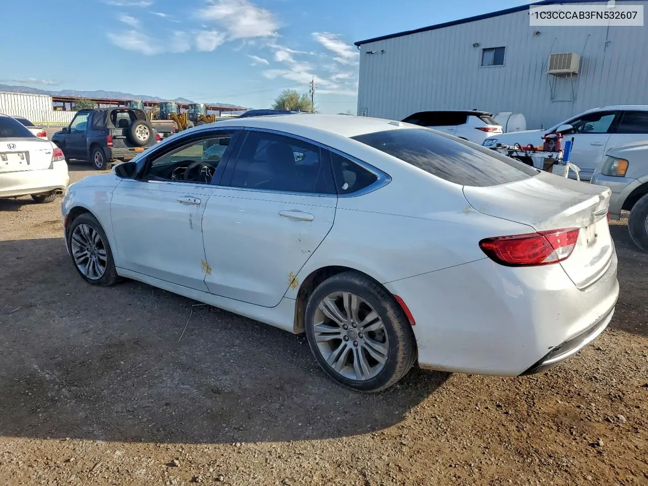 1C3CCCAB3FN532607 2015 Chrysler 200 Limited