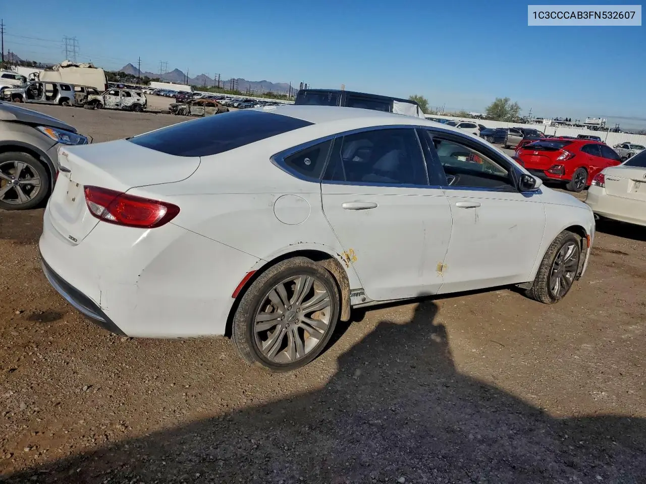 1C3CCCAB3FN532607 2015 Chrysler 200 Limited