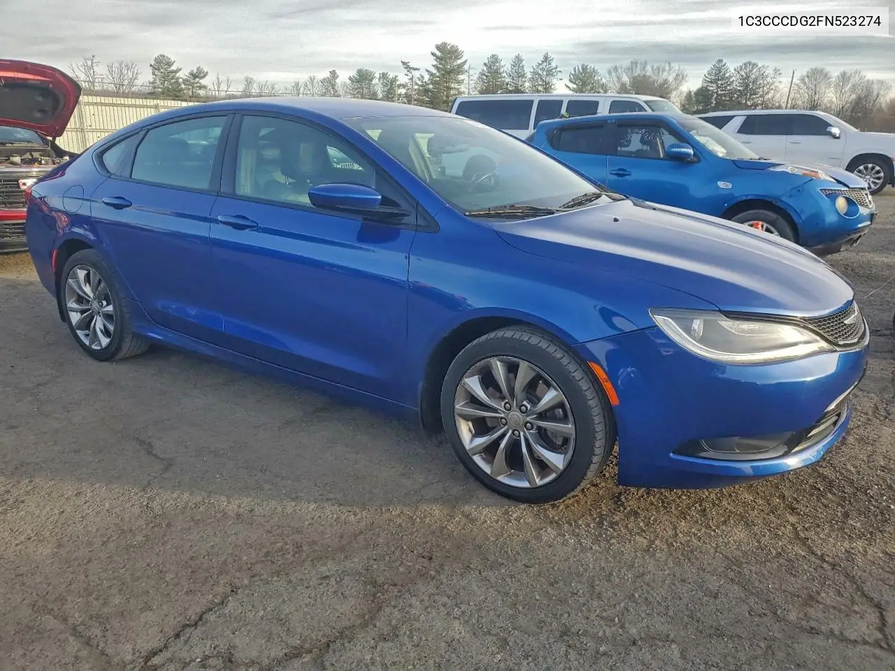 1C3CCCDG2FN523274 2015 Chrysler 200 S