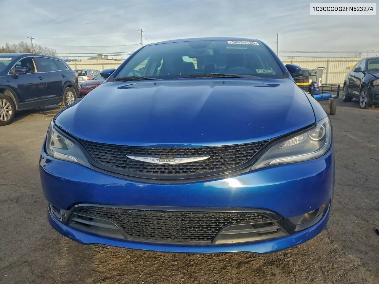 1C3CCCDG2FN523274 2015 Chrysler 200 S