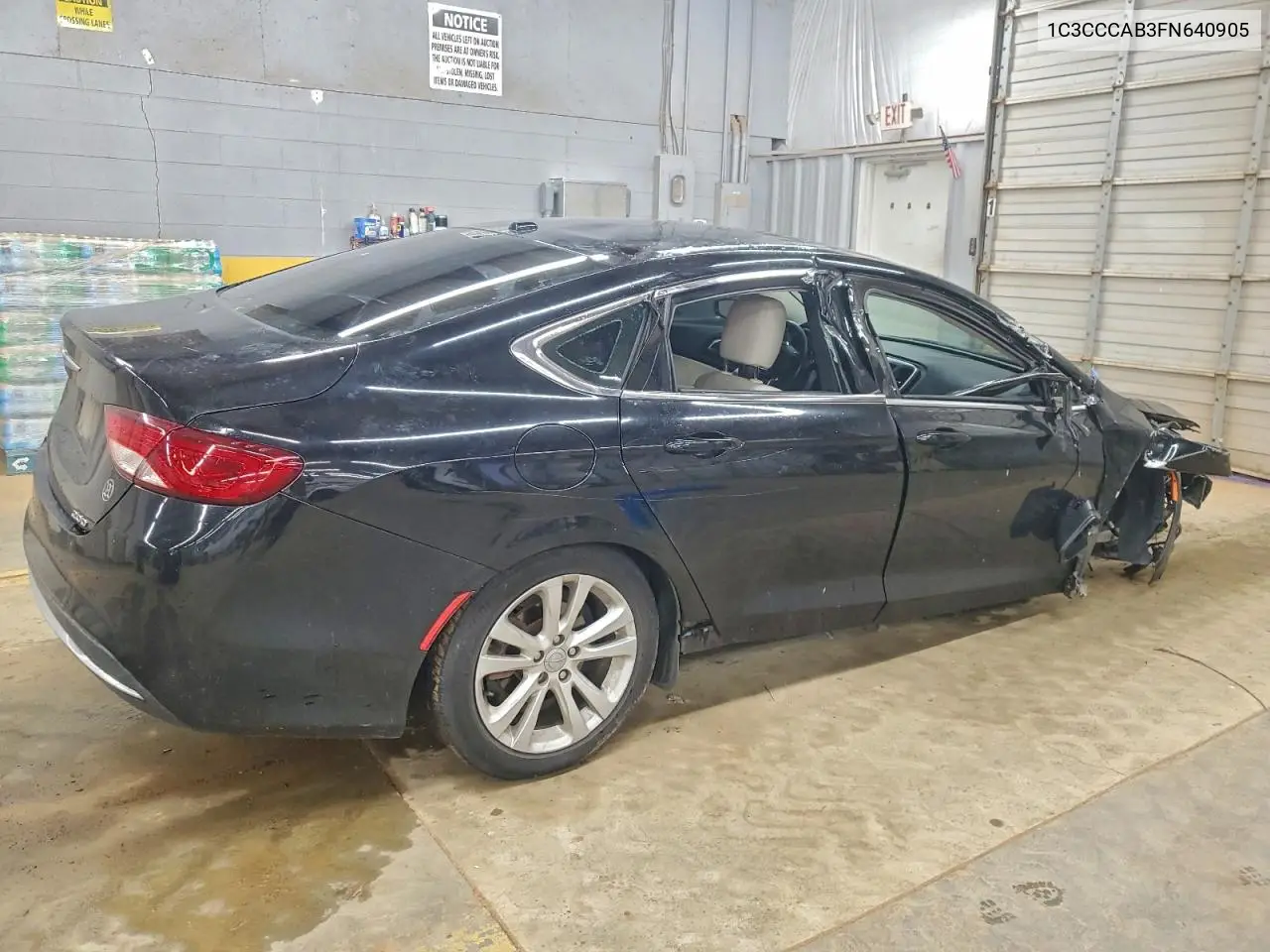 1C3CCCAB3FN640905 2015 Chrysler 200 Limited