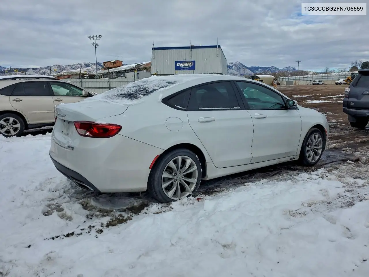 1C3CCCBG2FN706659 2015 Chrysler 200 S