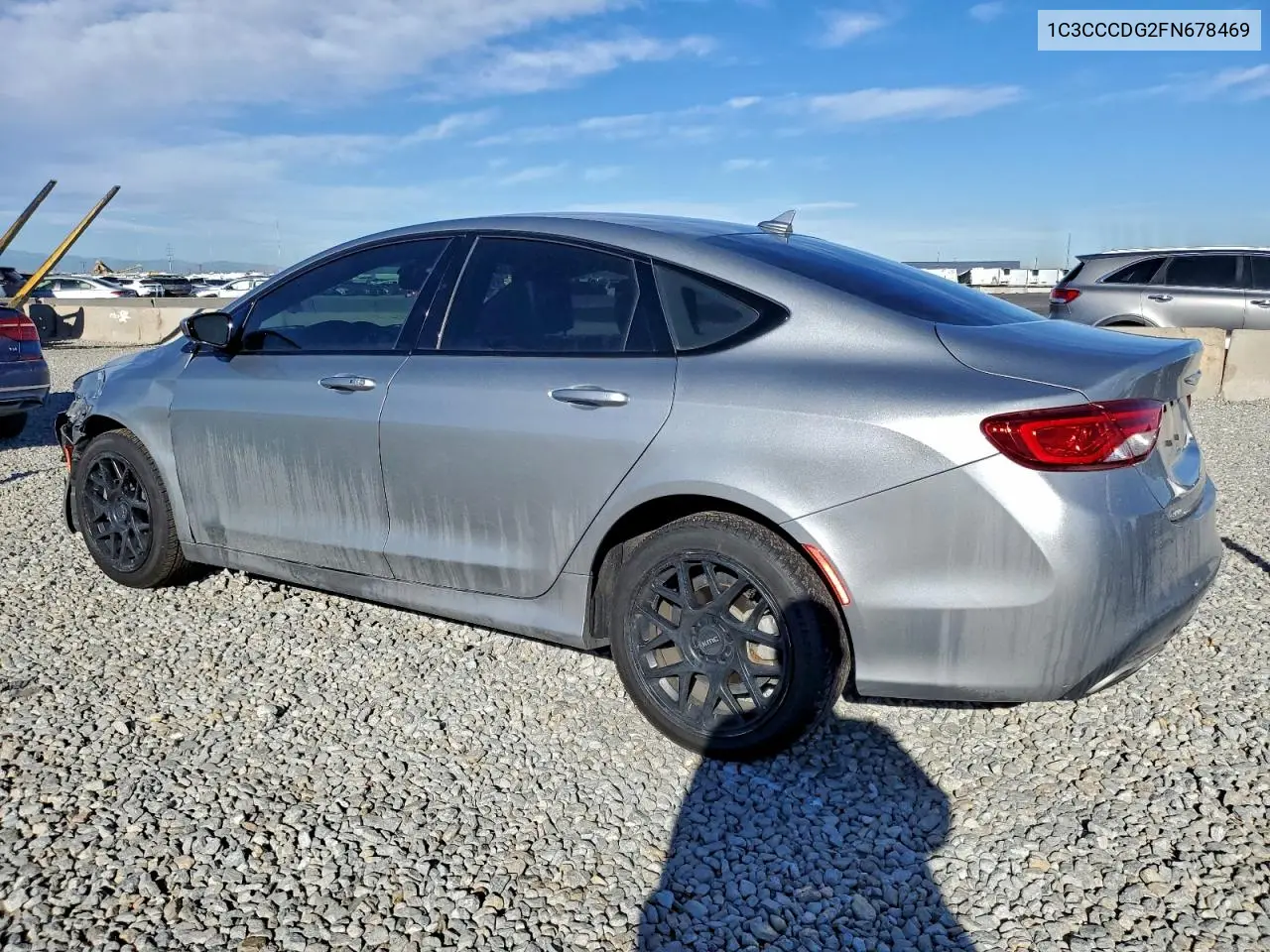 1C3CCCDG2FN678469 2015 Chrysler 200 S
