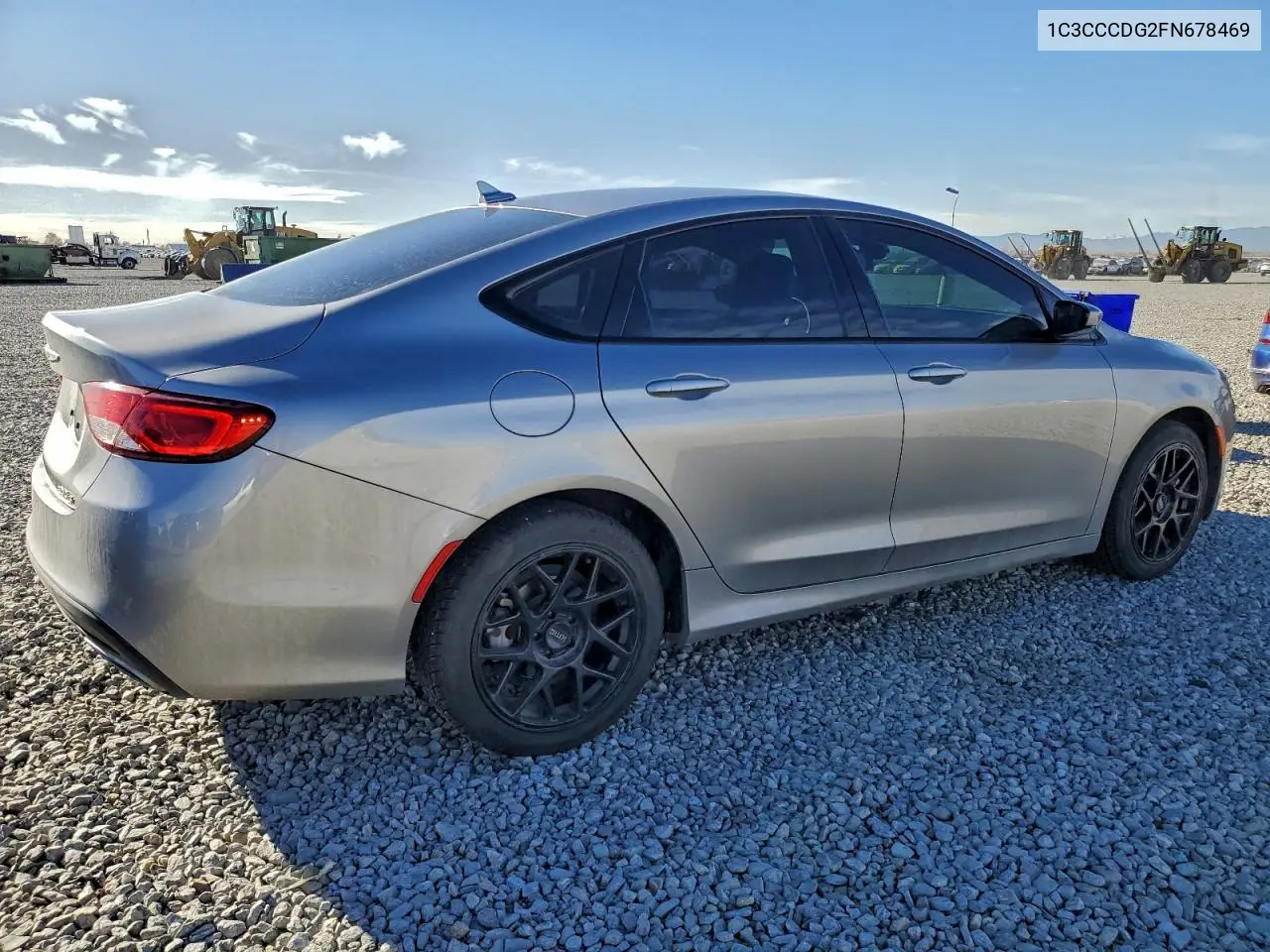 1C3CCCDG2FN678469 2015 Chrysler 200 S