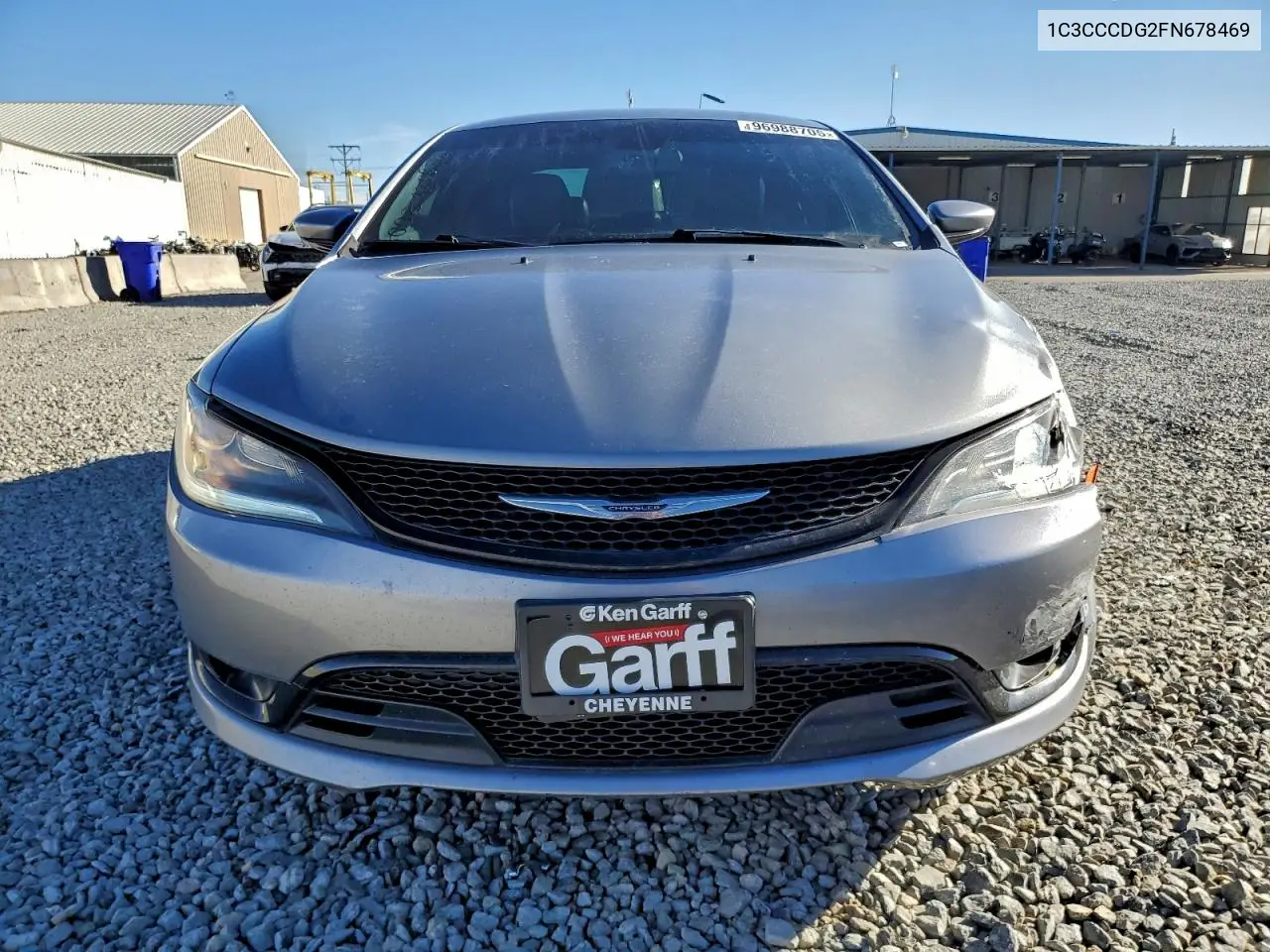 1C3CCCDG2FN678469 2015 Chrysler 200 S