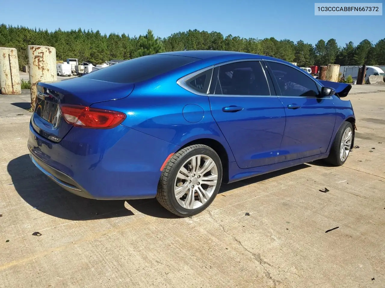 1C3CCCAB8FN667372 2015 Chrysler 200 Limited