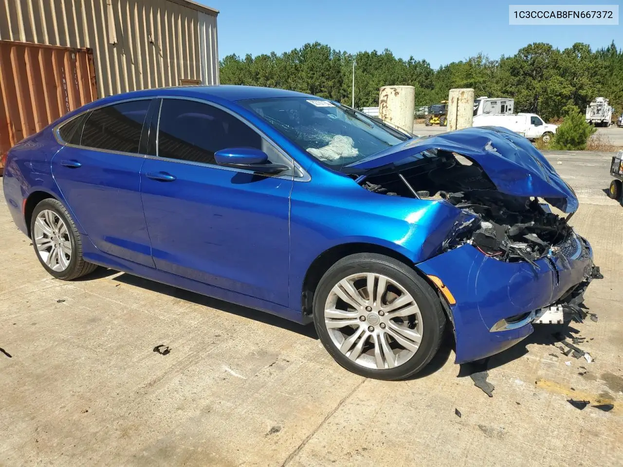 1C3CCCAB8FN667372 2015 Chrysler 200 Limited