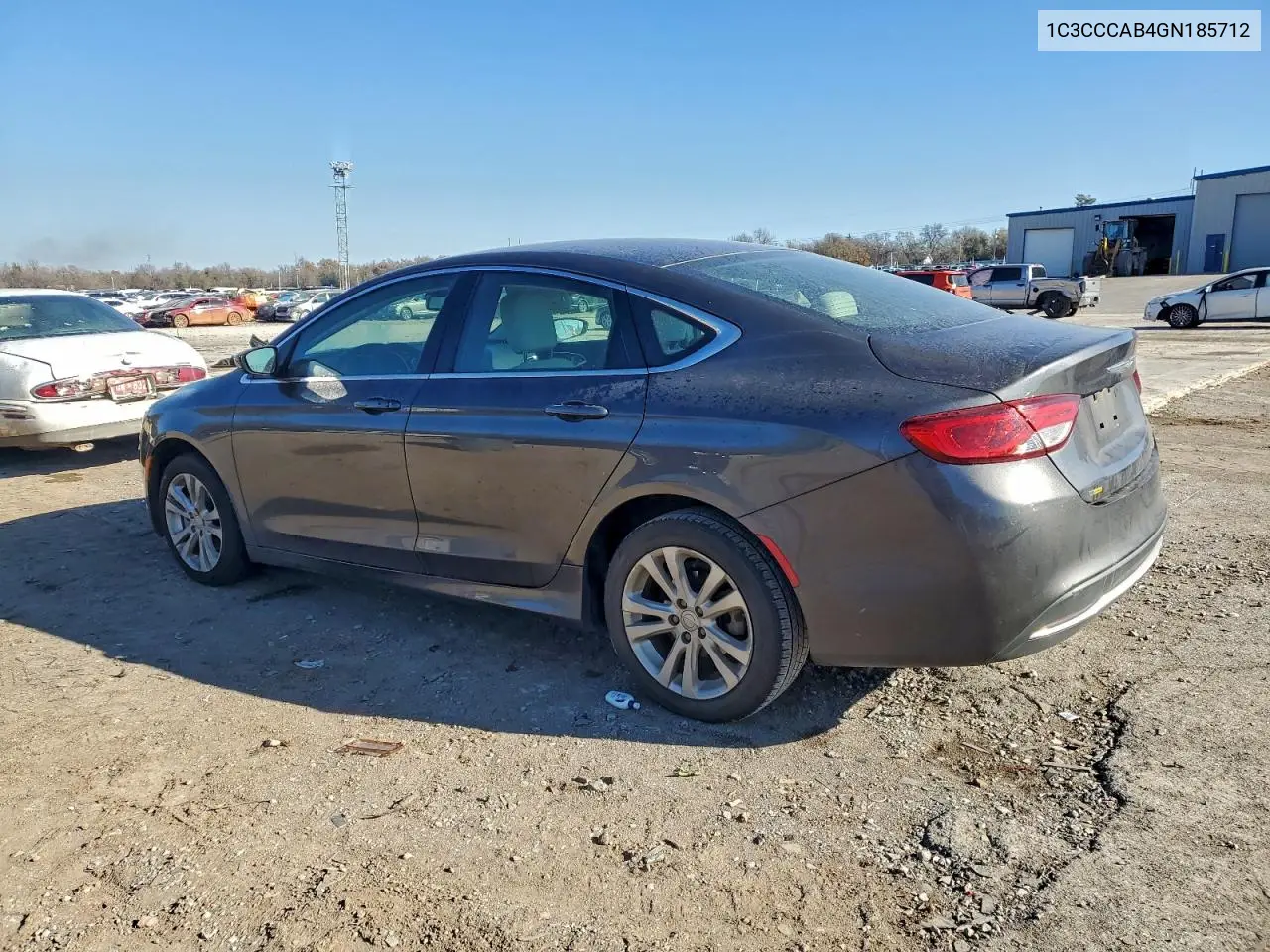 1C3CCCAB4GN185712 2016 Chrysler 200 Limited