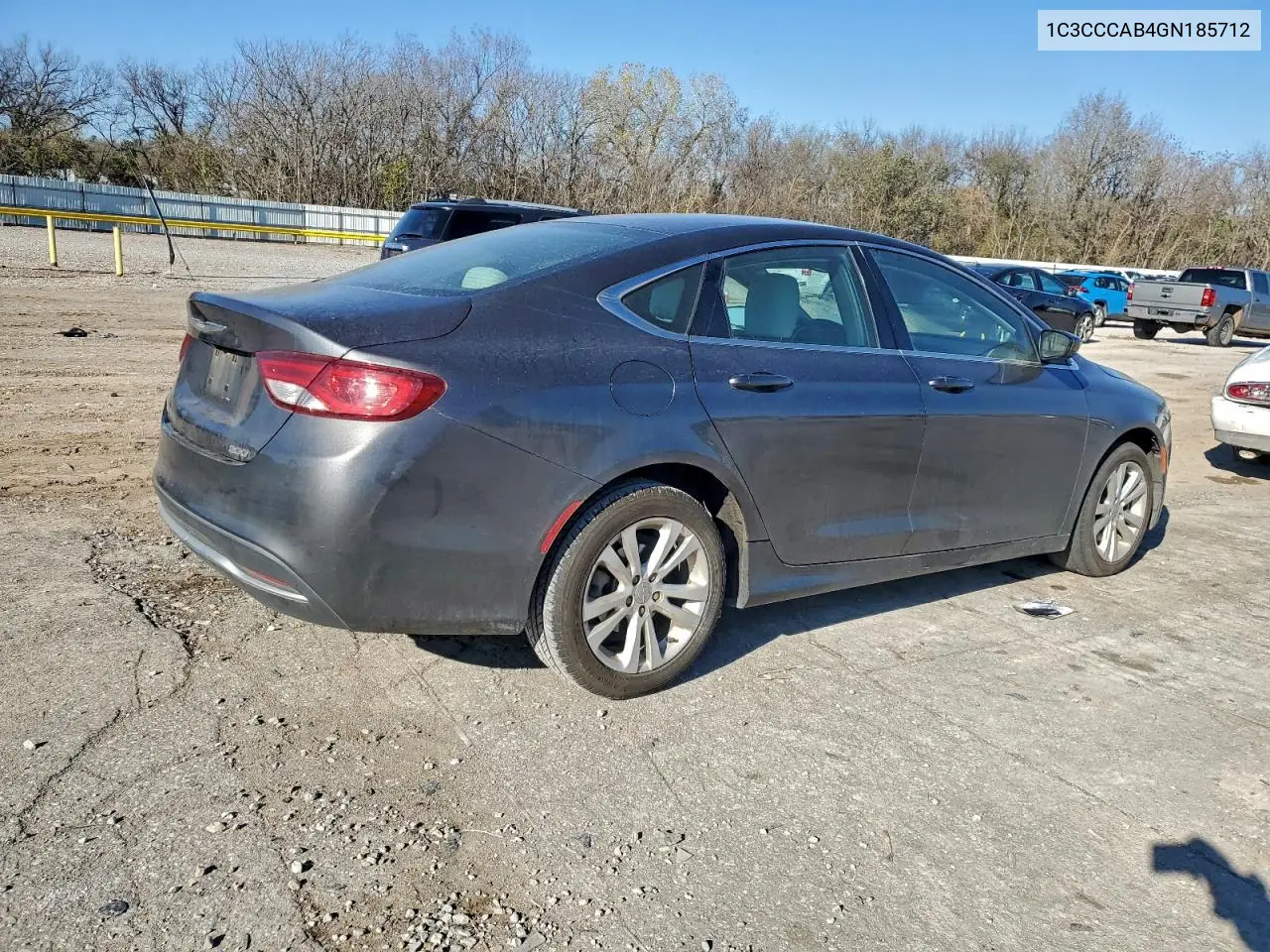 1C3CCCAB4GN185712 2016 Chrysler 200 Limited