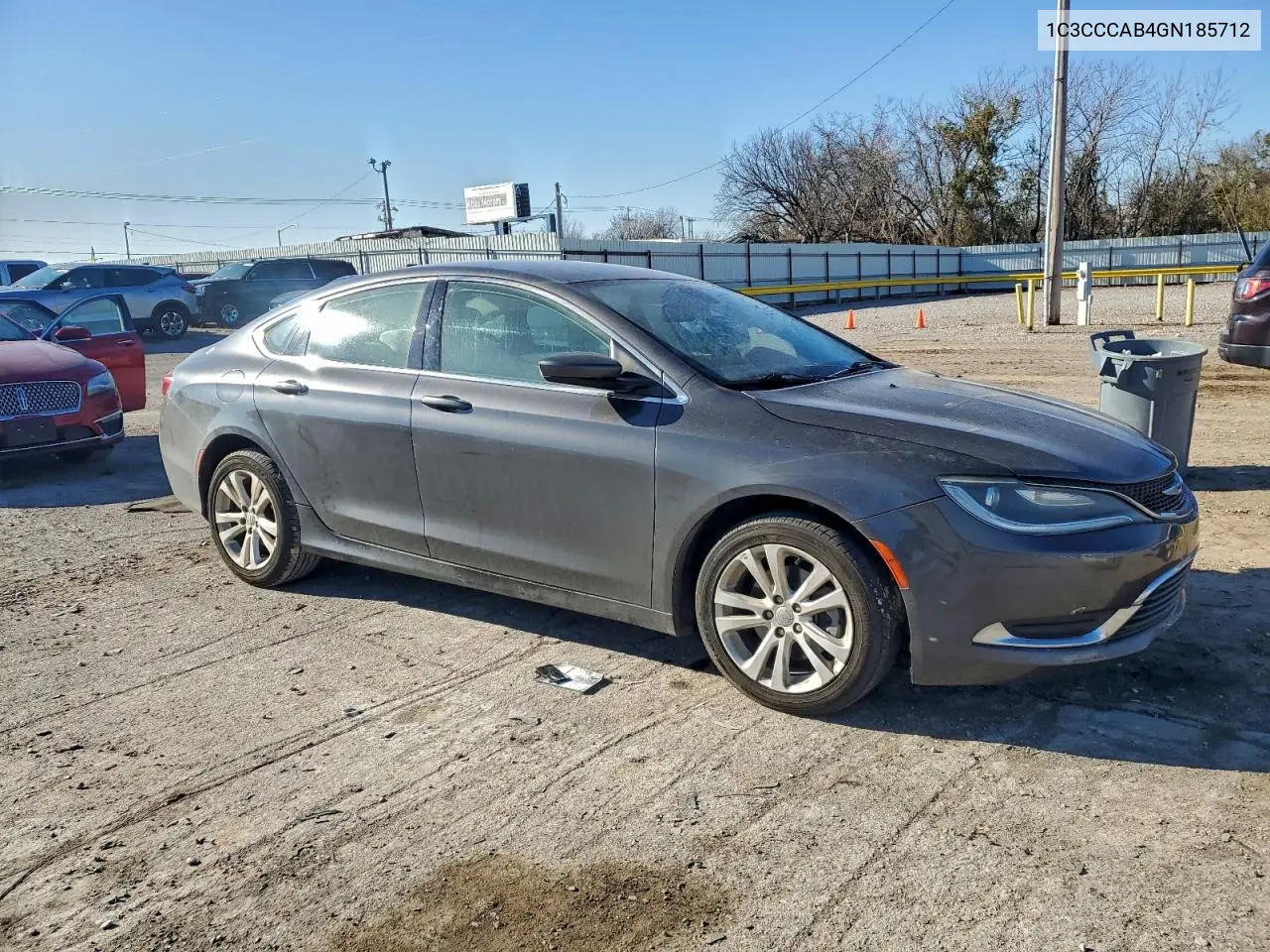 1C3CCCAB4GN185712 2016 Chrysler 200 Limited