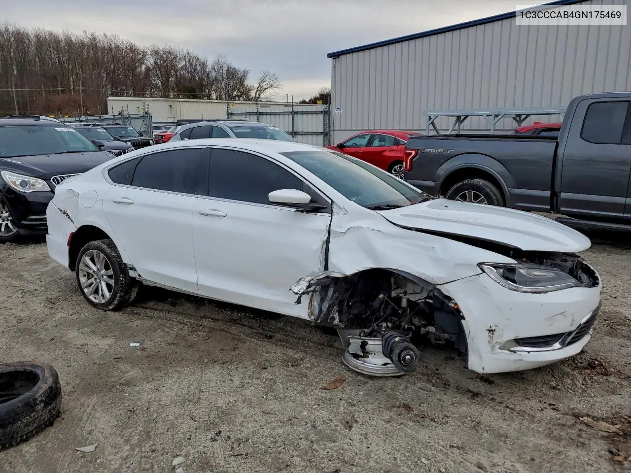 1C3CCCAB4GN175469 2016 Chrysler 200 Limited