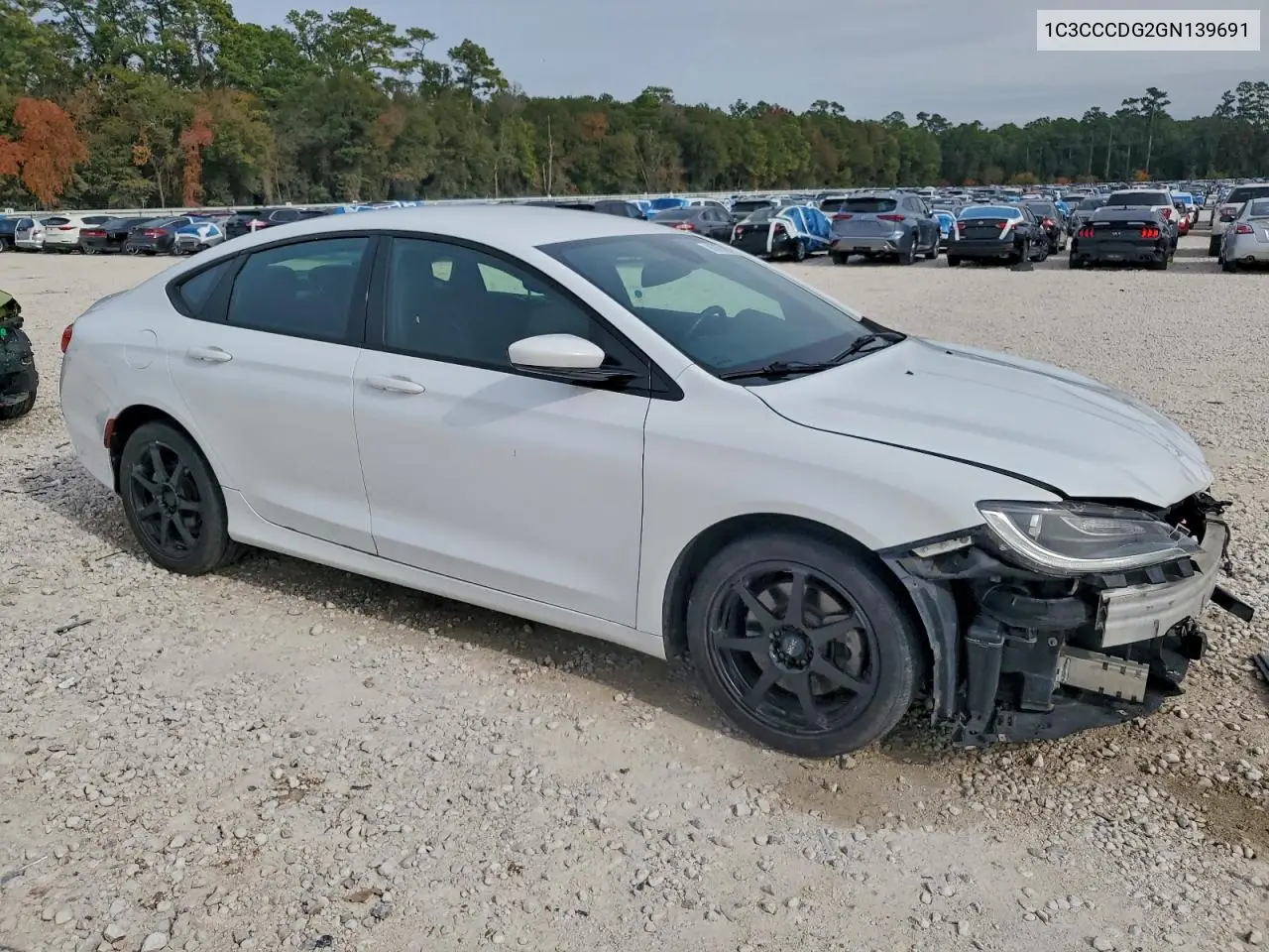 1C3CCCDG2GN139691 2016 Chrysler 200 S
