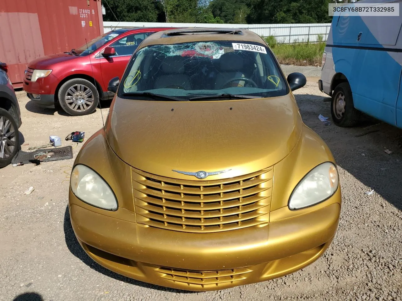 3C8FY68B72T332985 2002 Chrysler Pt Cruiser Limited