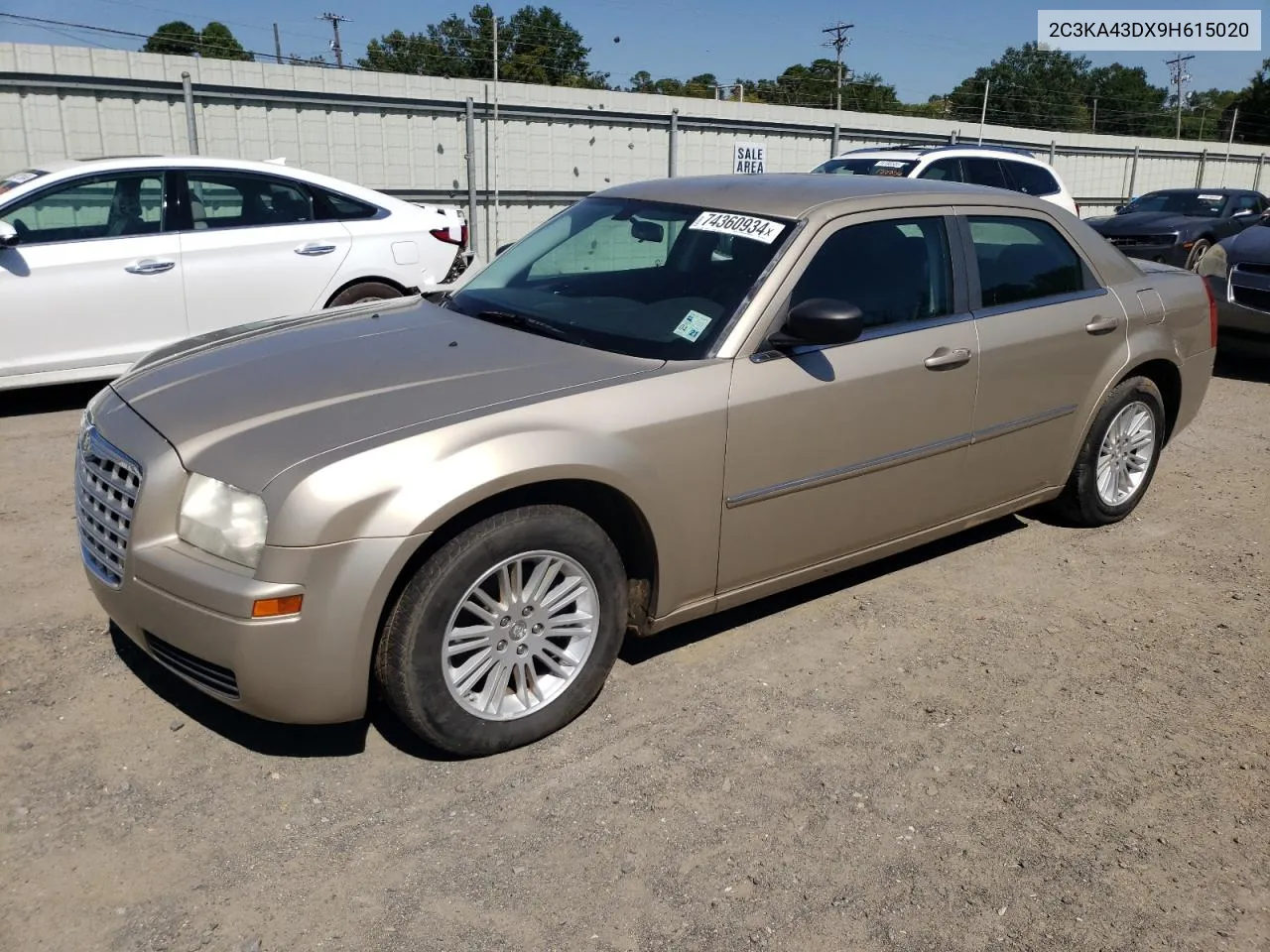 2C3KA43DX9H615020 2009 Chrysler 300 Lx