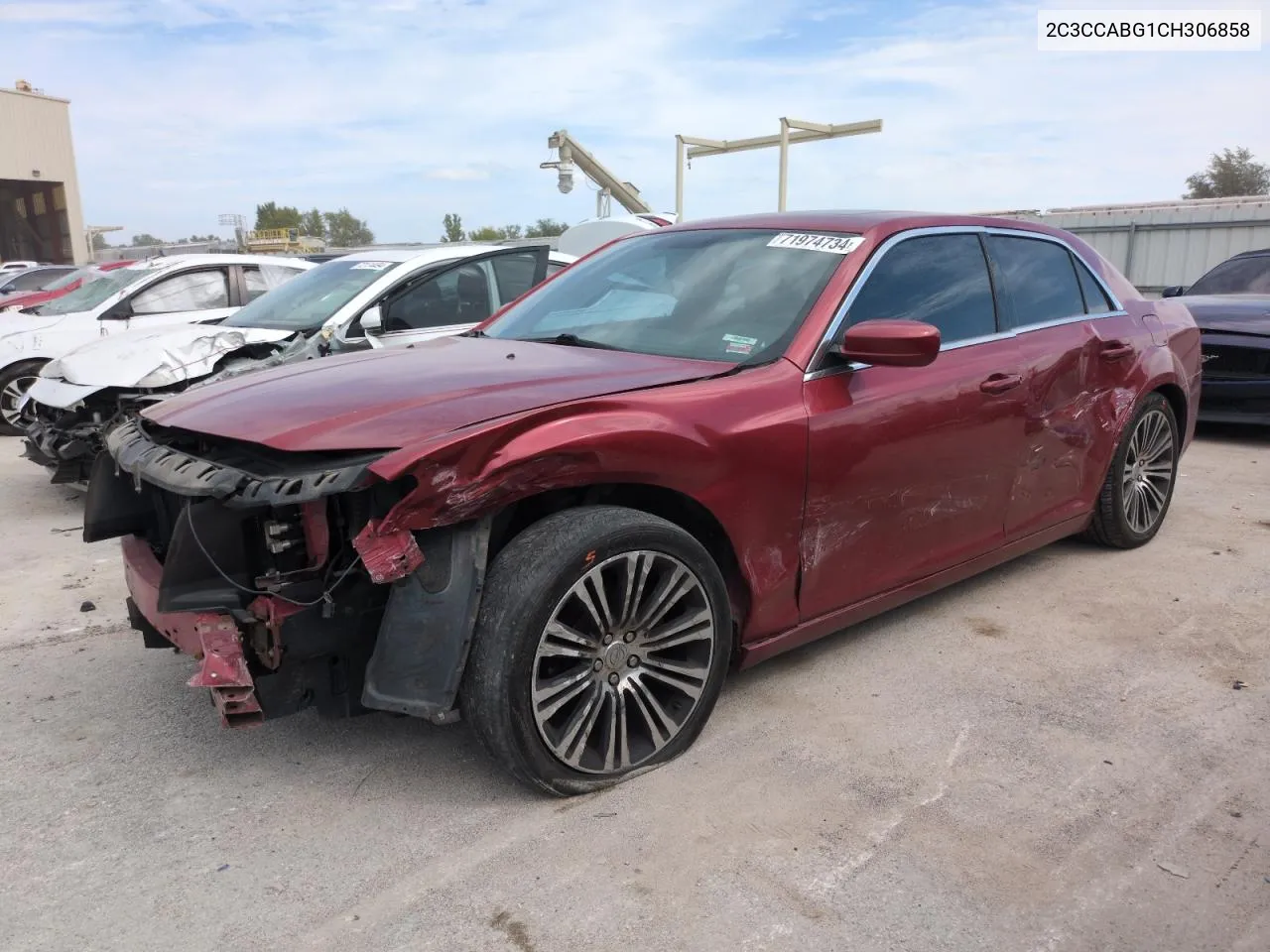 2C3CCABG1CH306858 2012 Chrysler 300 S