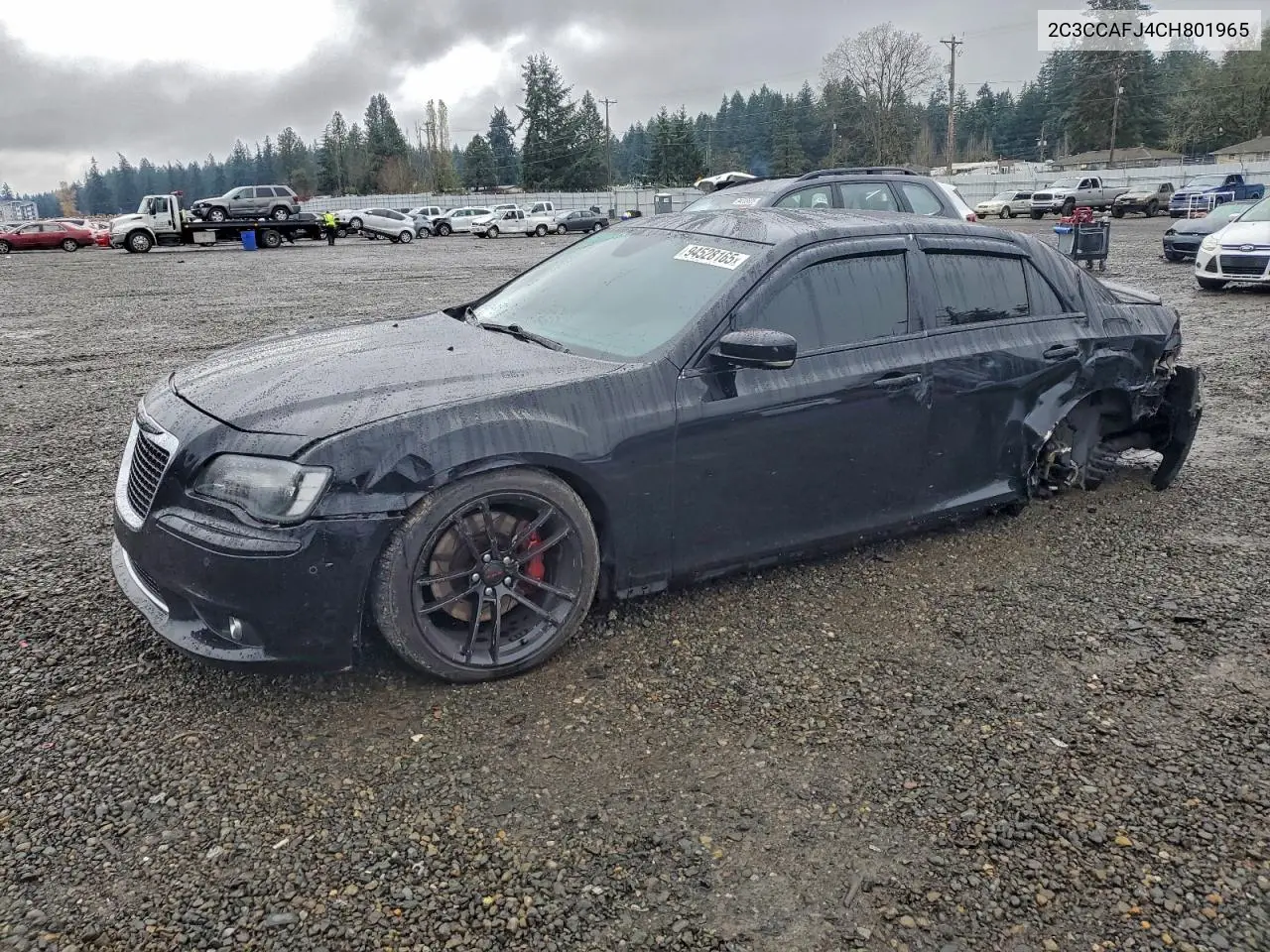 2C3CCAFJ4CH801965 2012 Chrysler 300 Srt-8