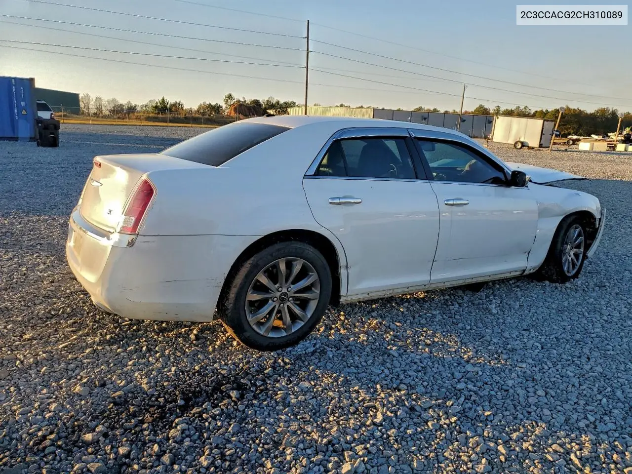 2C3CCACG2CH310089 2012 Chrysler 300 Limited
