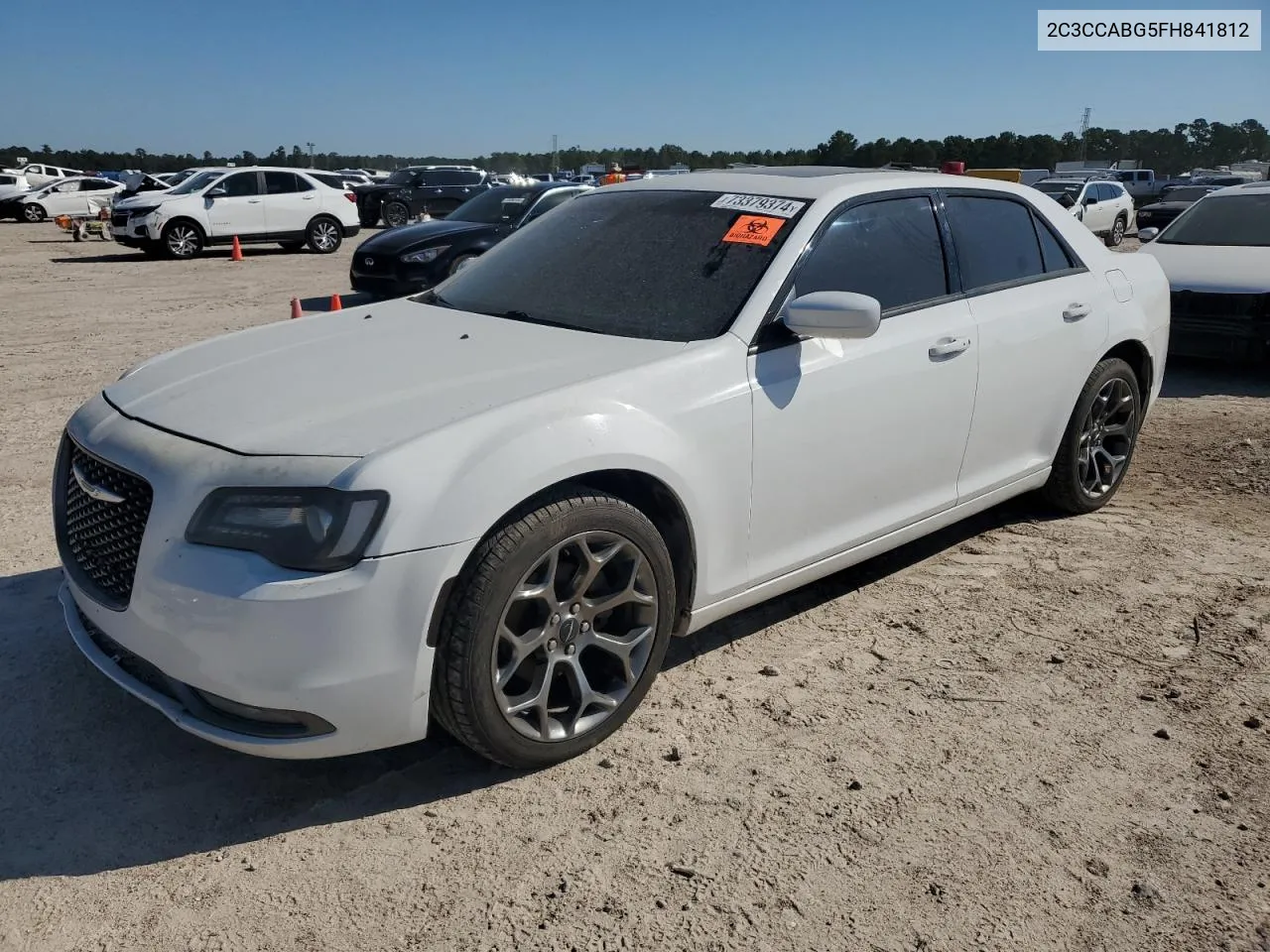 2C3CCABG5FH841812 2015 Chrysler 300 S