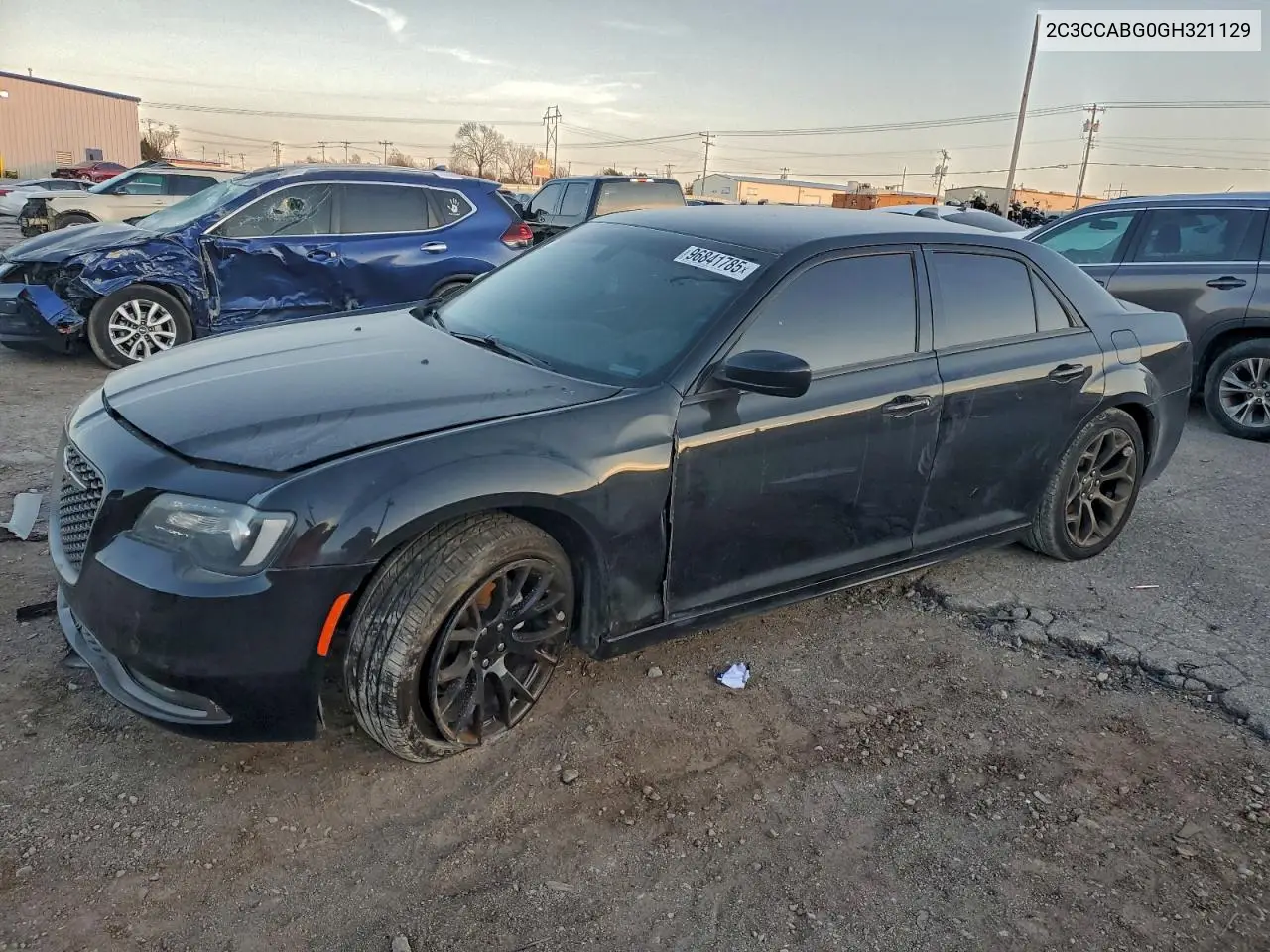 2C3CCABG0GH321129 2016 Chrysler 300 S