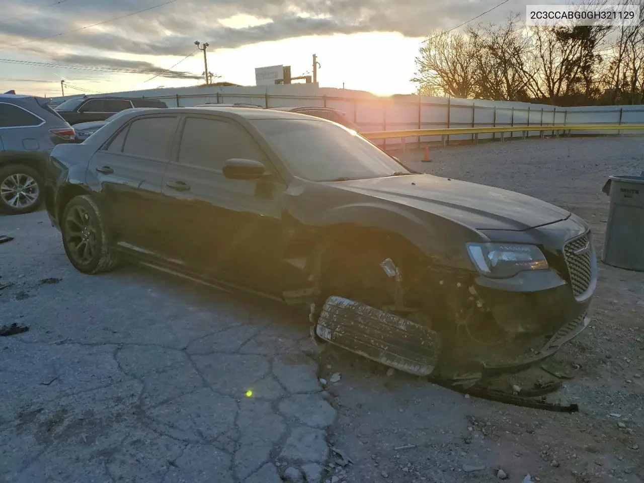2C3CCABG0GH321129 2016 Chrysler 300 S