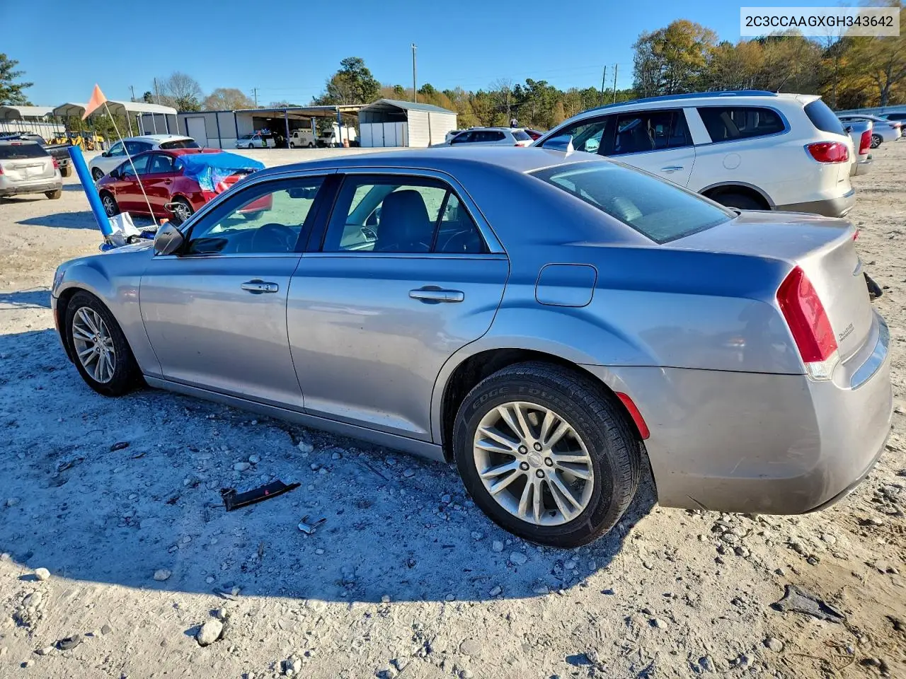2C3CCAAGXGH343642 2016 Chrysler 300 Limited