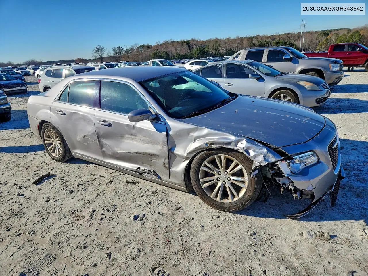 2C3CCAAGXGH343642 2016 Chrysler 300 Limited