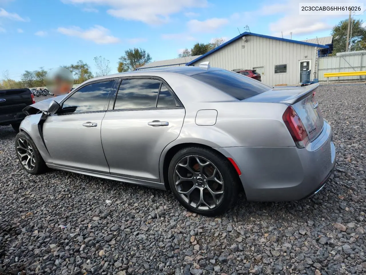 2C3CCABG6HH616026 2017 Chrysler 300 S