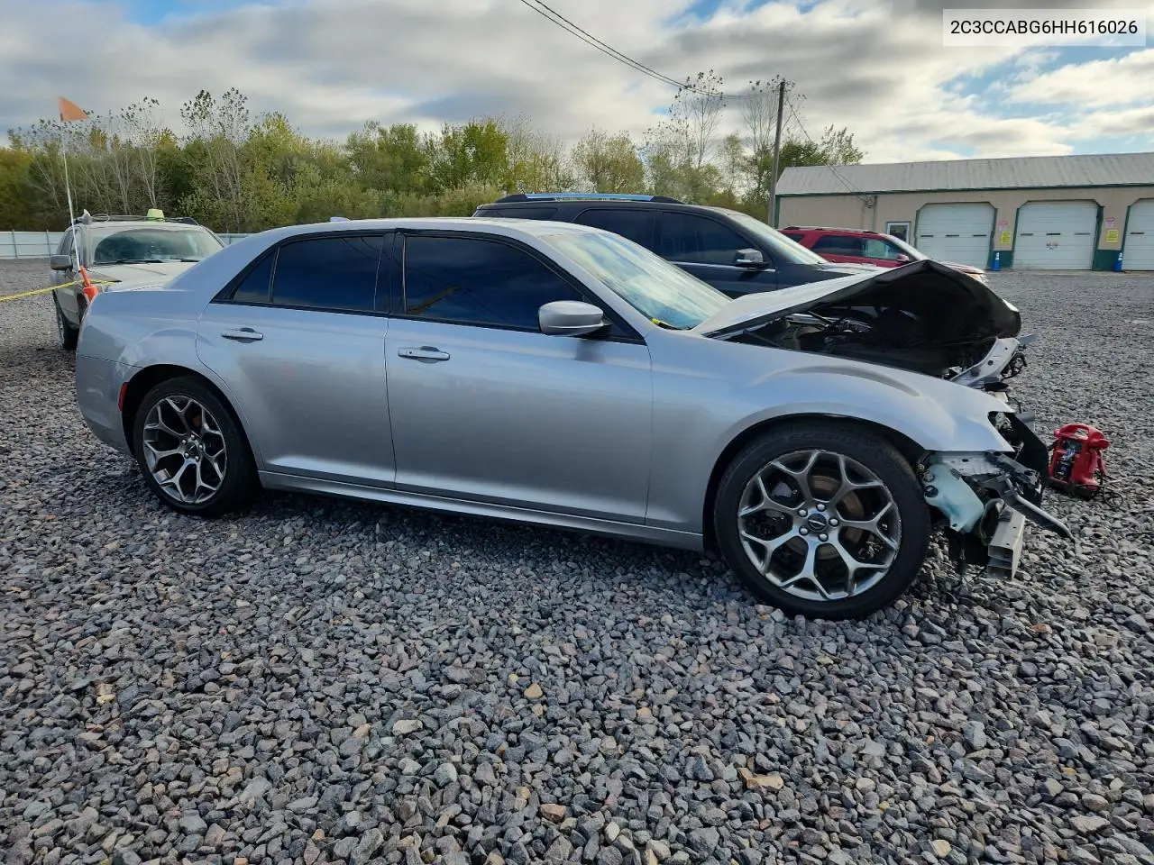 2C3CCABG6HH616026 2017 Chrysler 300 S
