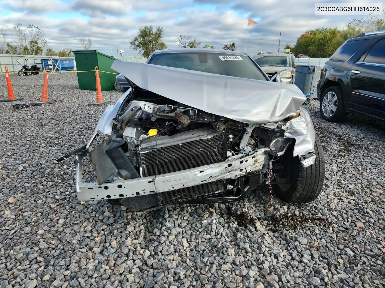 2C3CCABG6HH616026 2017 Chrysler 300 S