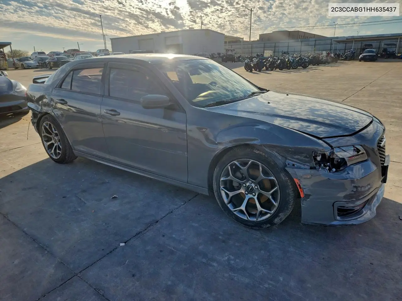 2C3CCABG1HH635437 2017 Chrysler 300 S