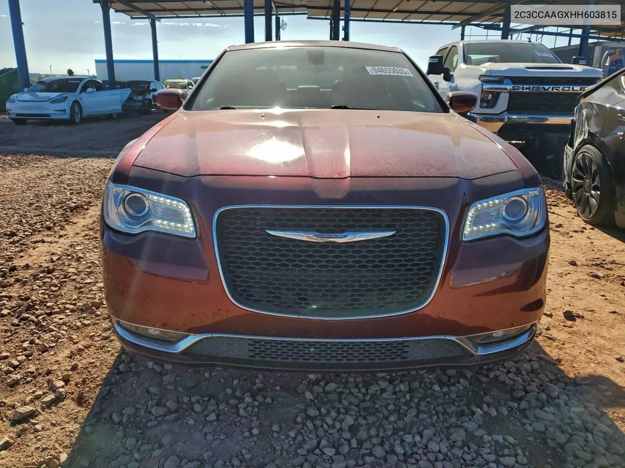 2C3CCAAGXHH603815 2017 Chrysler 300 Limited