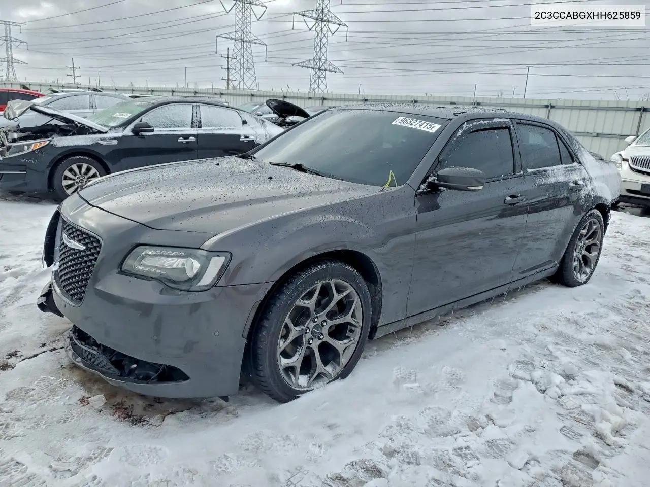 2C3CCABGXHH625859 2017 Chrysler 300 S