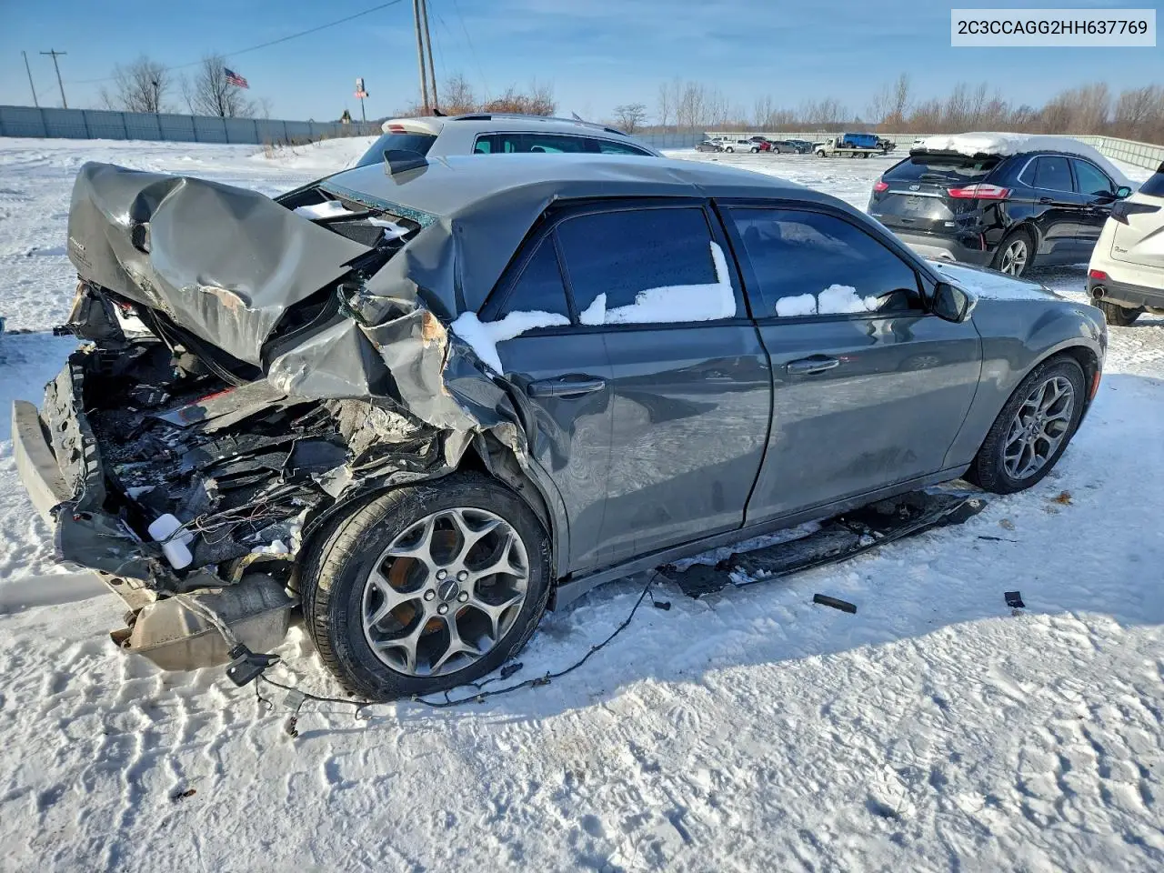 2C3CCAGG2HH637769 2017 Chrysler 300 S
