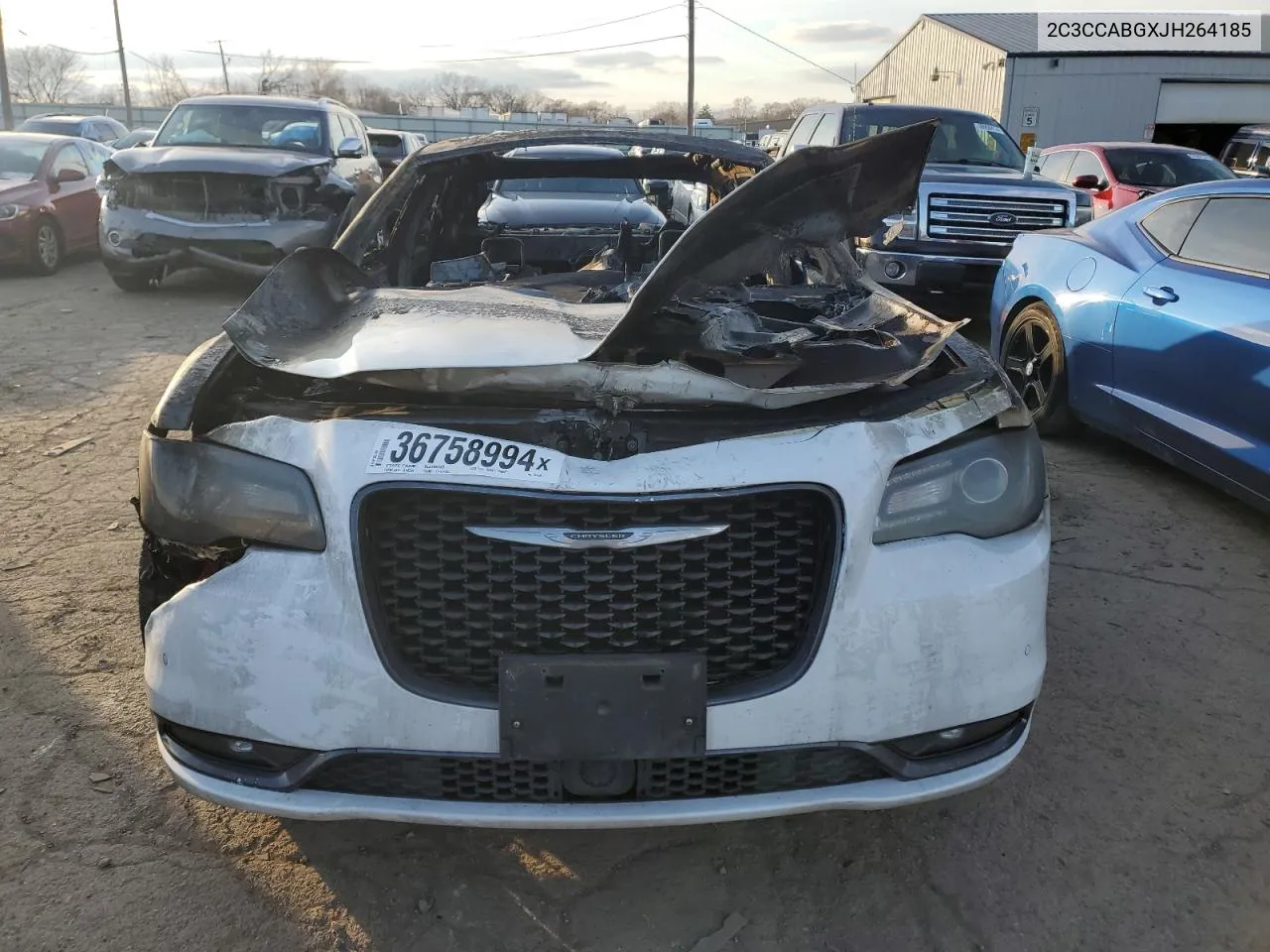 2C3CCABGXJH264185 2018 Chrysler 300 S