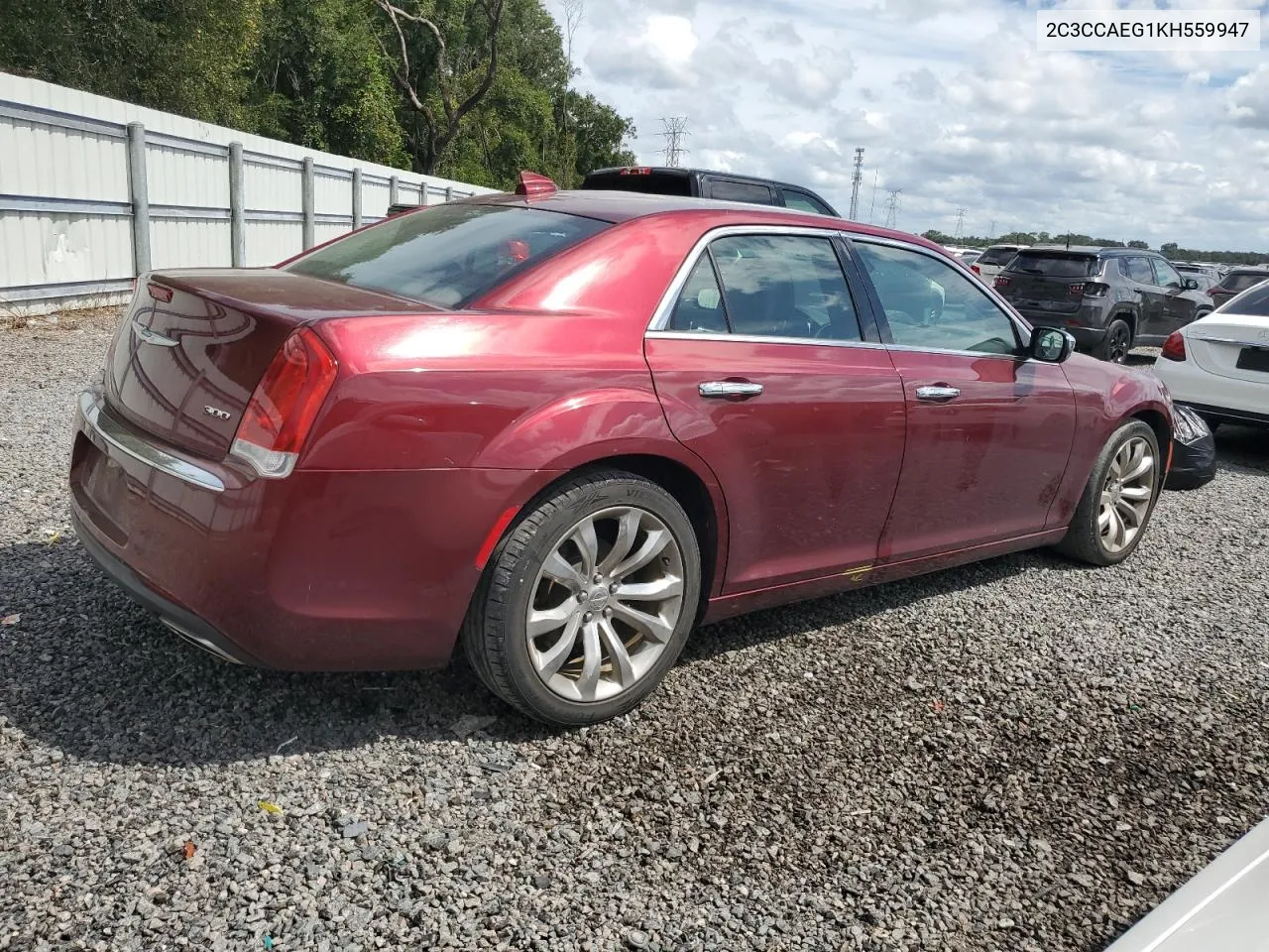 2C3CCAEG1KH559947 2019 Chrysler 300 Limited