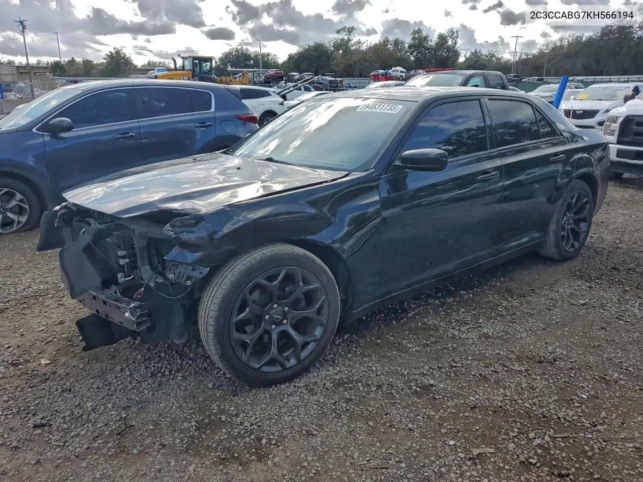 2C3CCABG7KH566194 2019 Chrysler 300 S