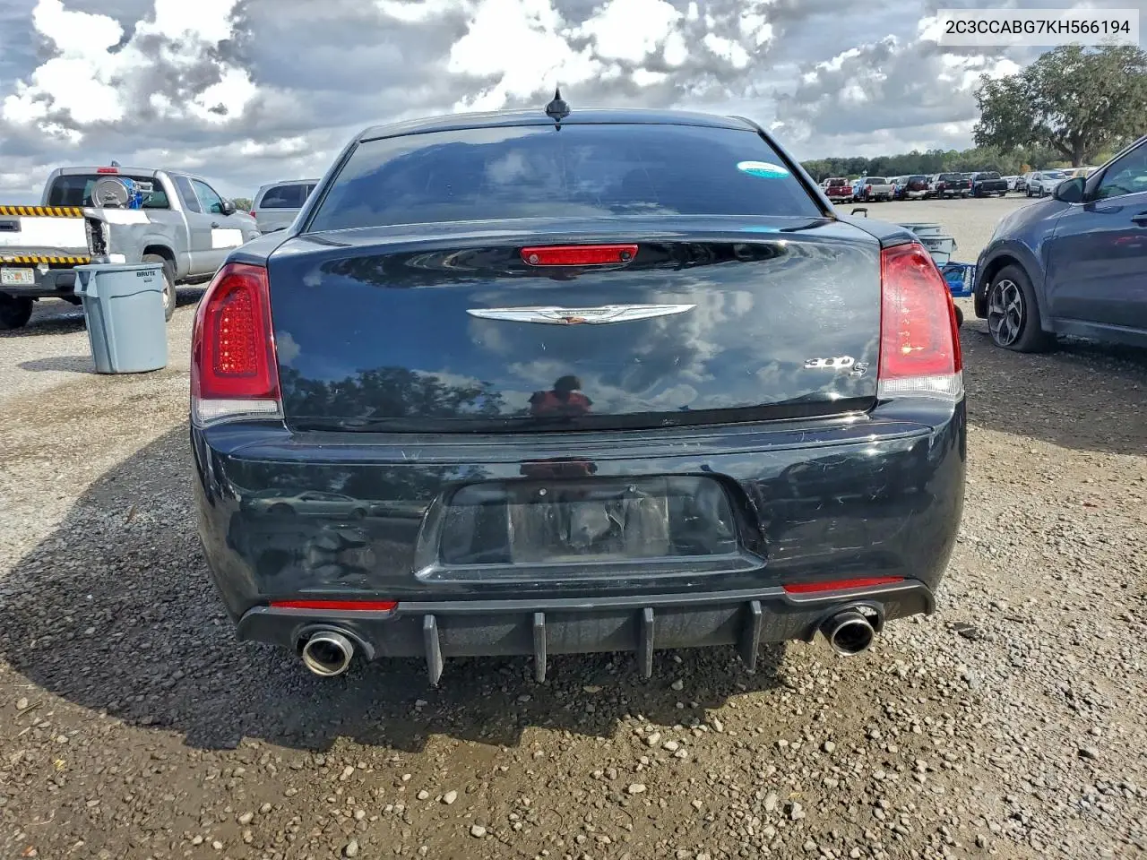 2C3CCABG7KH566194 2019 Chrysler 300 S