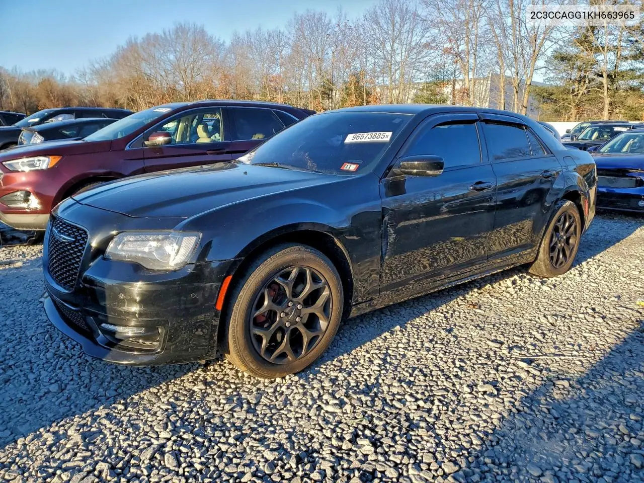 2C3CCAGG1KH663965 2019 Chrysler 300 S
