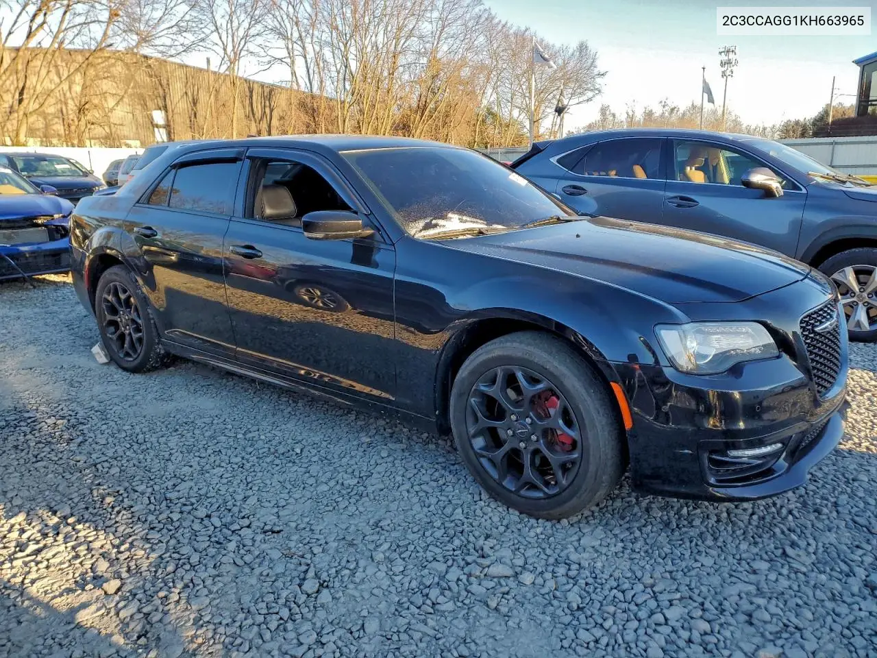 2C3CCAGG1KH663965 2019 Chrysler 300 S