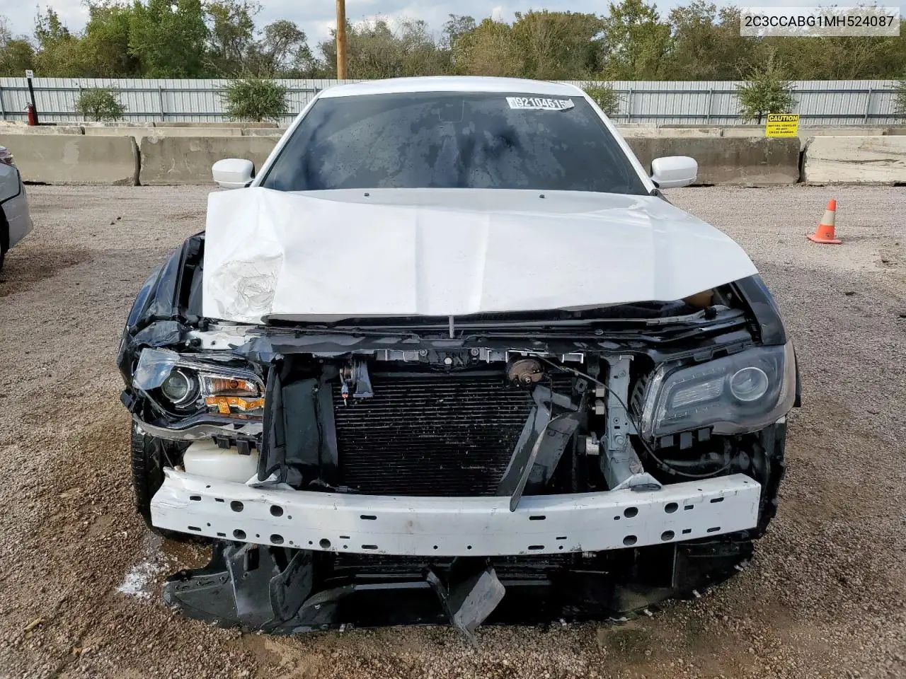 2C3CCABG1MH524087 2021 Chrysler 300 S