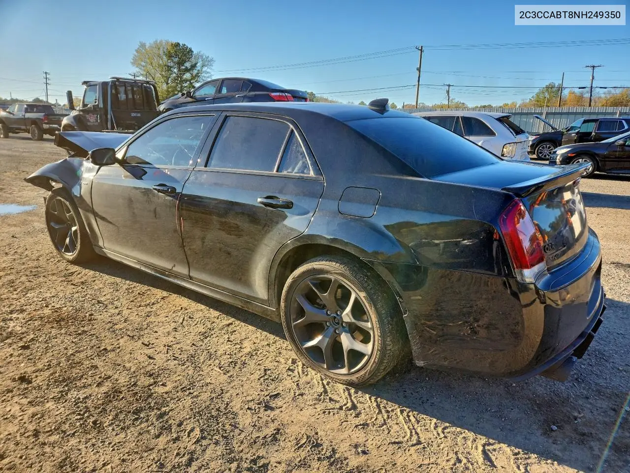2C3CCABT8NH249350 2022 Chrysler 300 S