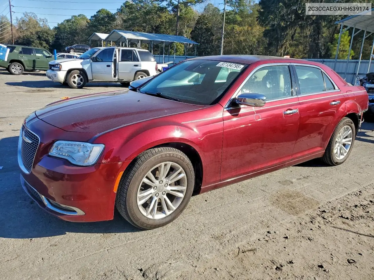 2C3CCAEGXHH639174 2017 Chrysler 300C
