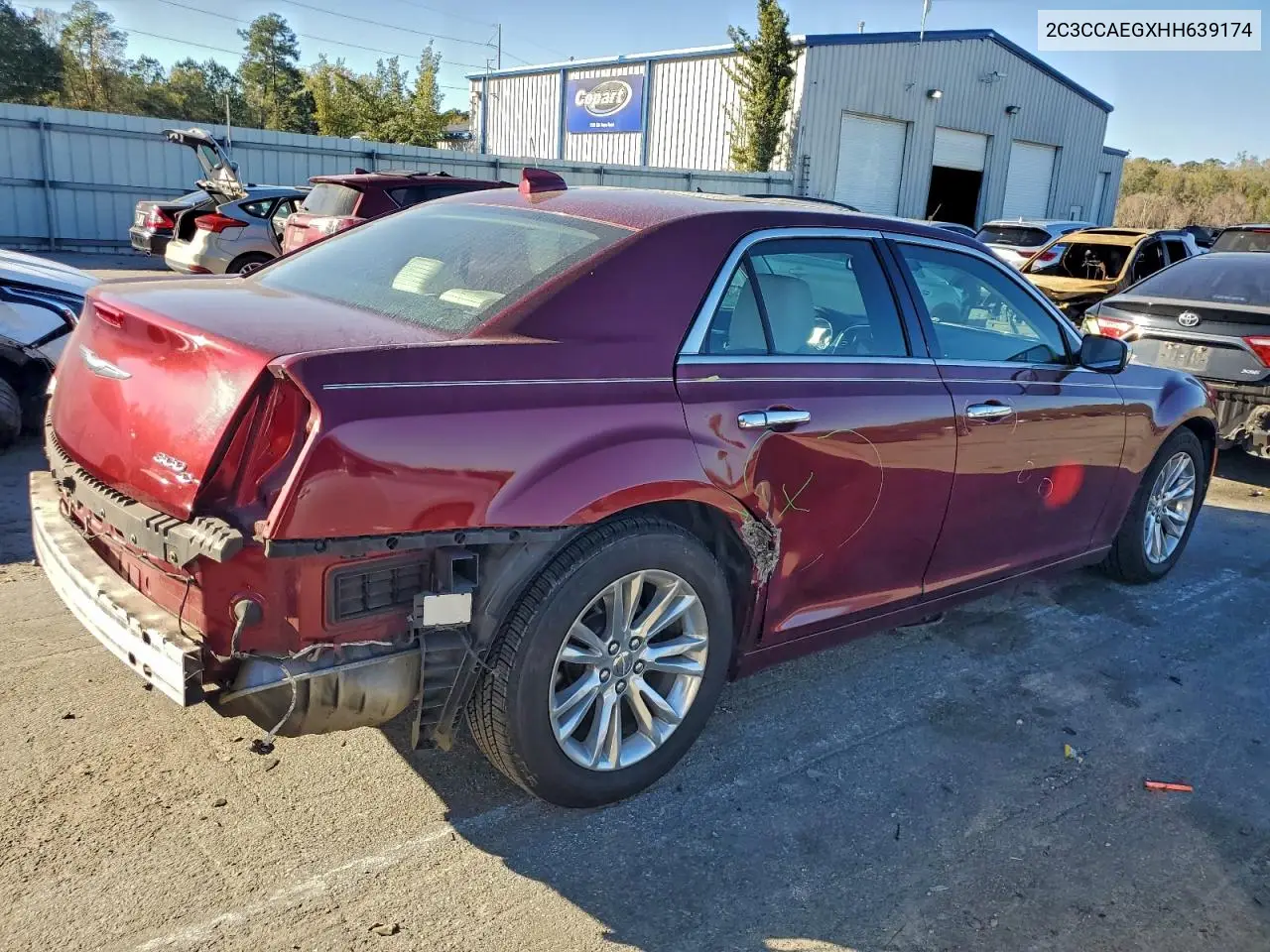 2C3CCAEGXHH639174 2017 Chrysler 300C