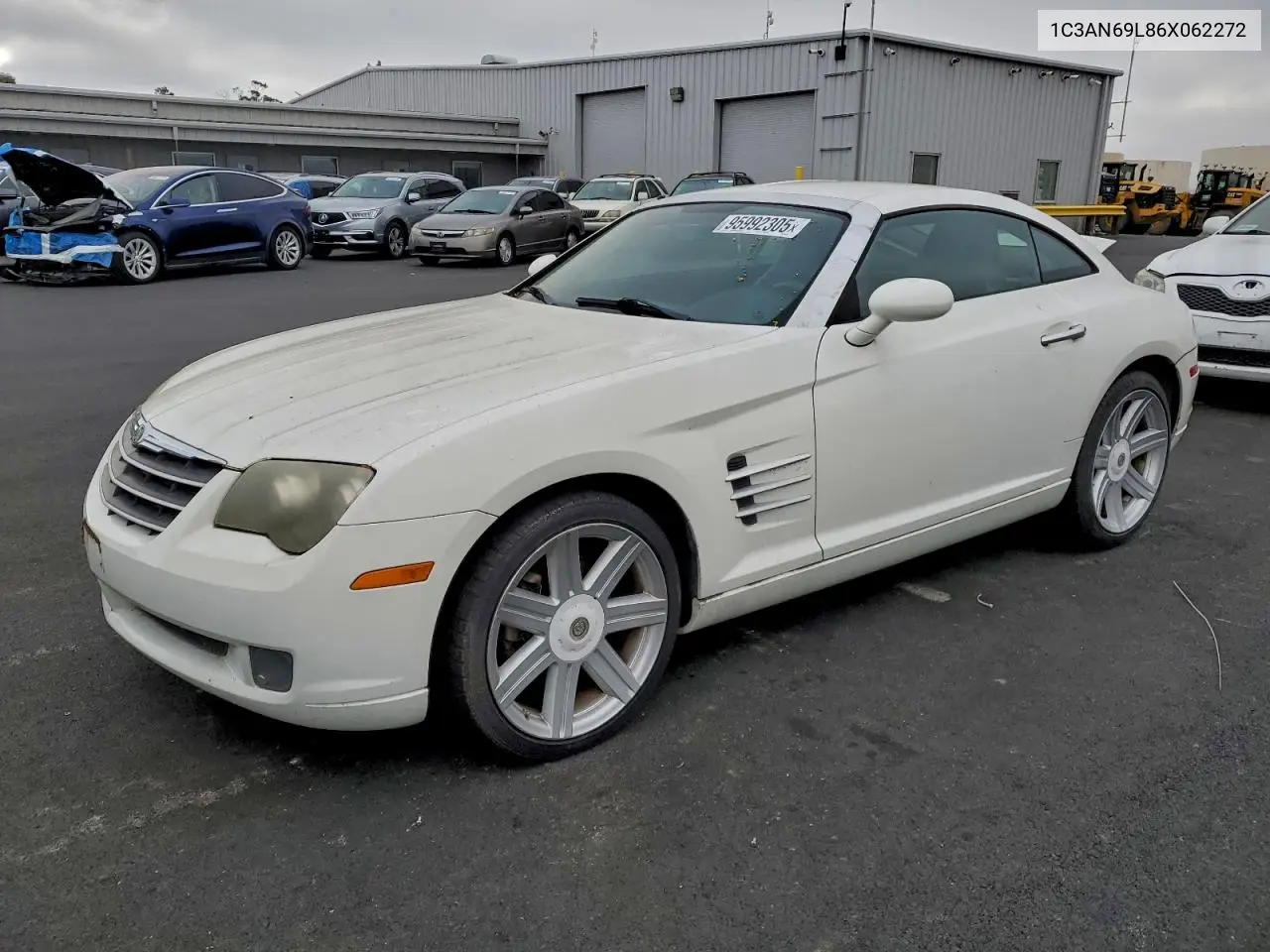 1C3AN69L86X062272 2006 Chrysler Crossfire Limited