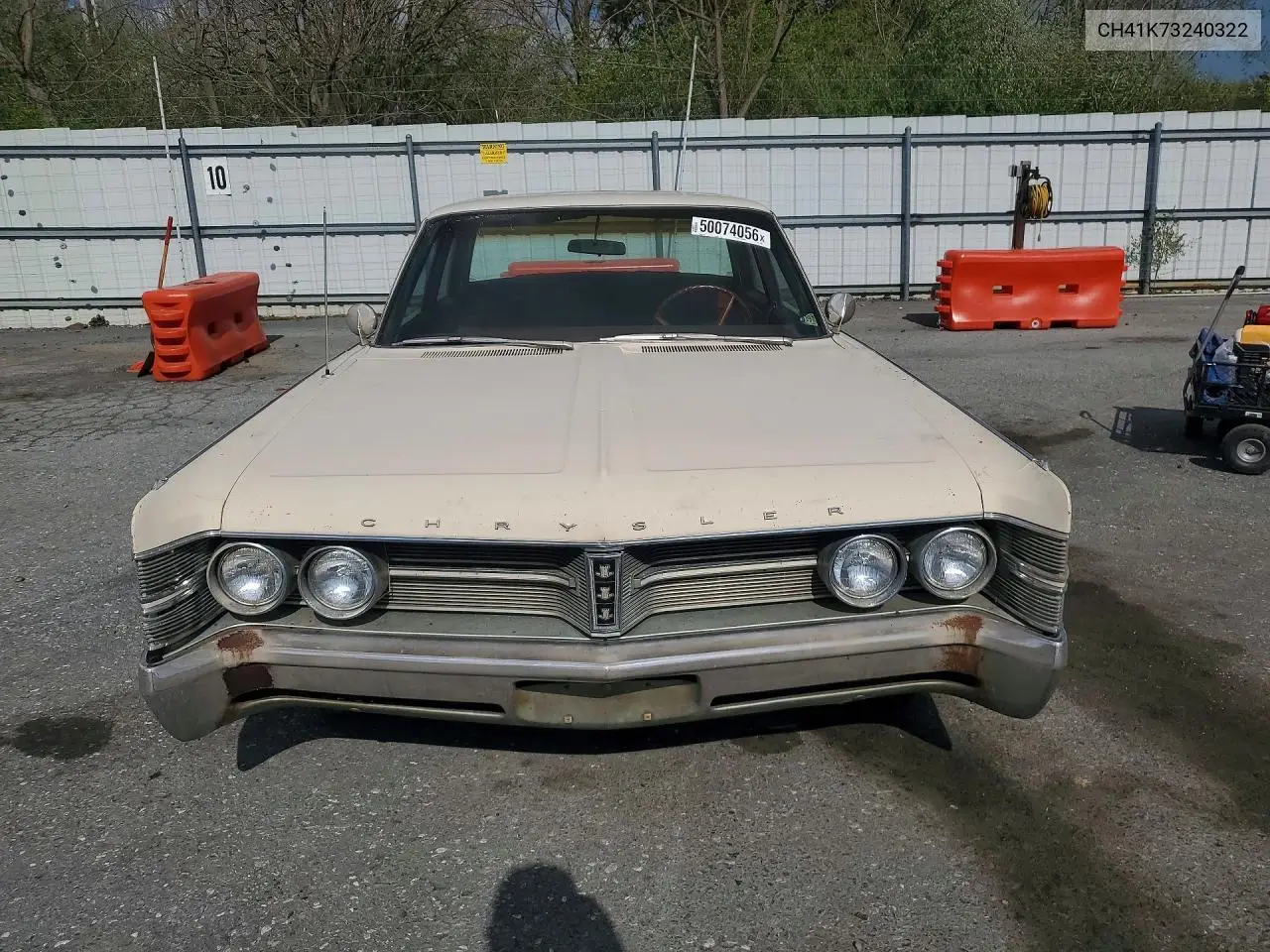 1967 Chrysler Imperial VIN: CH41K73240322 Lot: 50074056