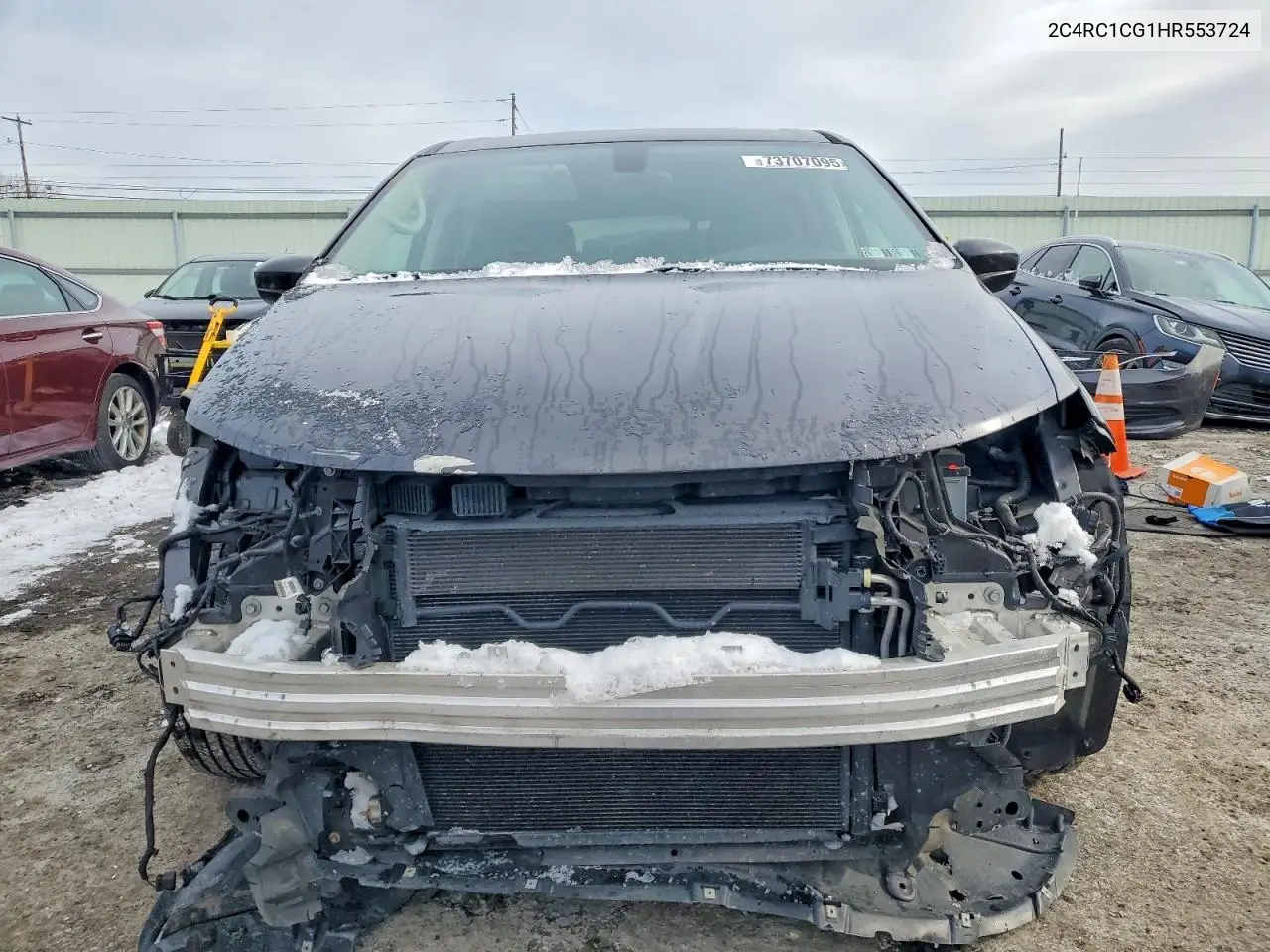 2C4RC1CG1HR553724 2017 Chrysler Pacifica Lx