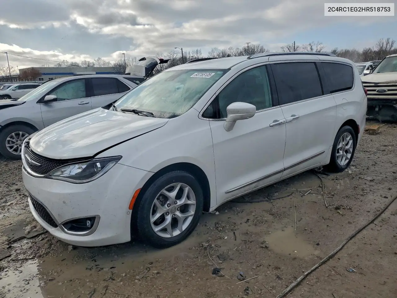 2C4RC1EG2HR518753 2017 Chrysler Pacifica Touring L Plus