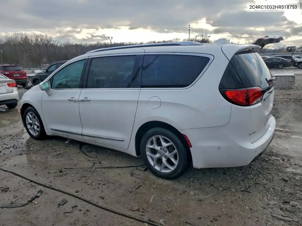 2C4RC1EG2HR518753 2017 Chrysler Pacifica Touring L Plus
