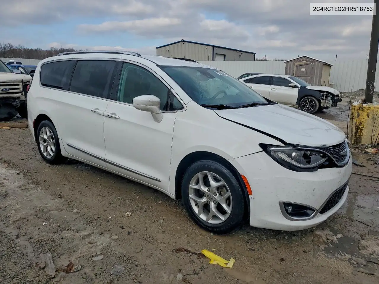 2C4RC1EG2HR518753 2017 Chrysler Pacifica Touring L Plus