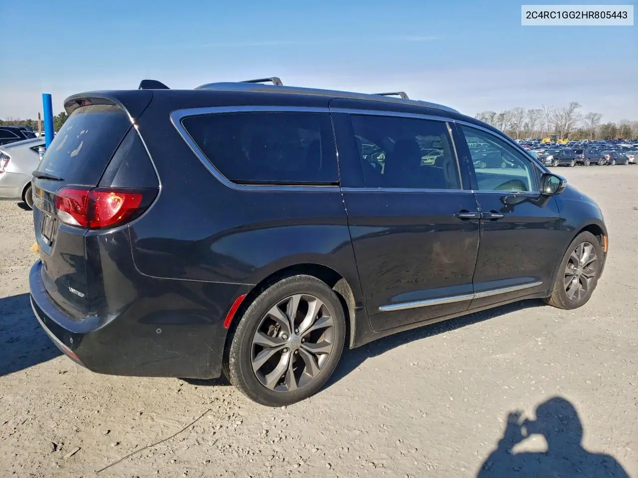 2C4RC1GG2HR805443 2017 Chrysler Pacifica Limited